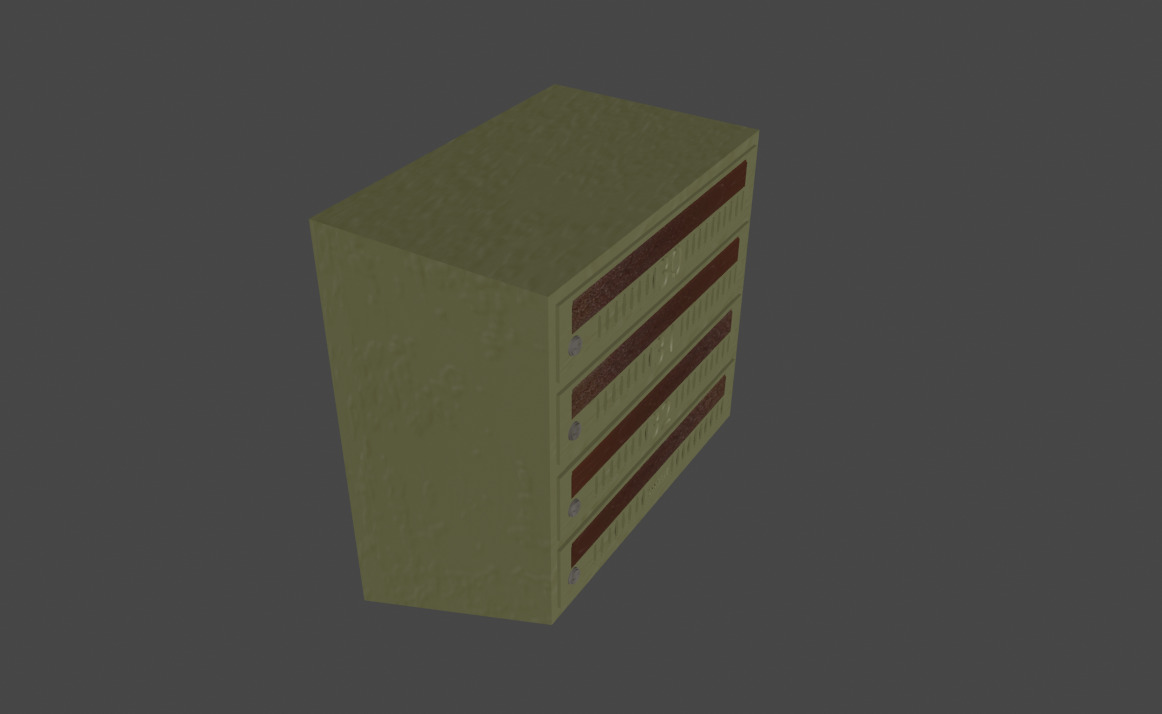 Polish post box Free 3D model_10