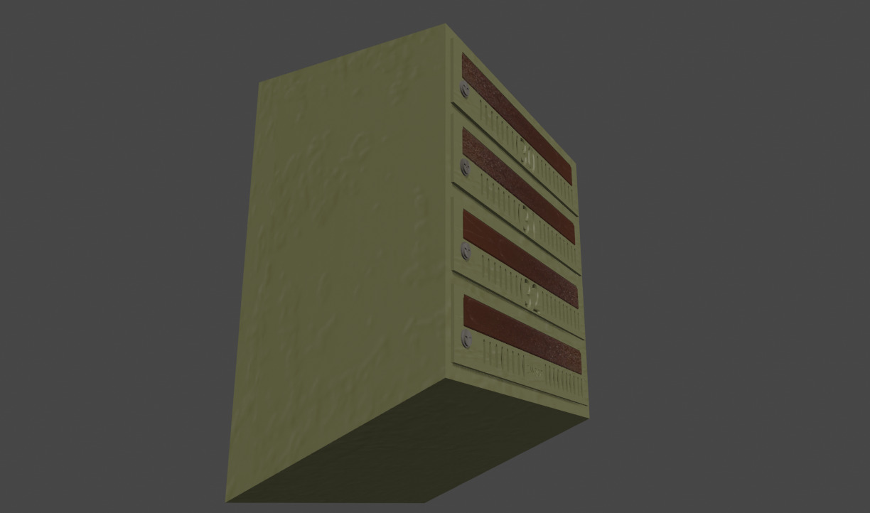 Polish post box Free 3D model_8