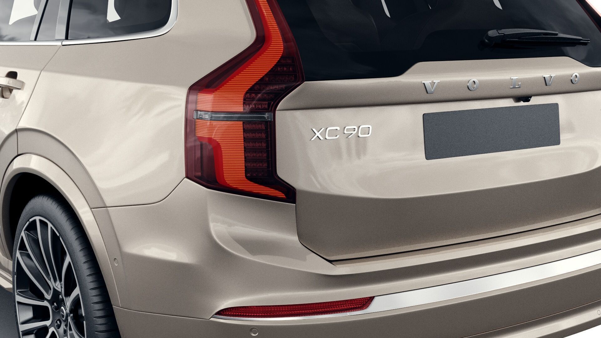 Volvo XC90 2025 with interior 3D model_11