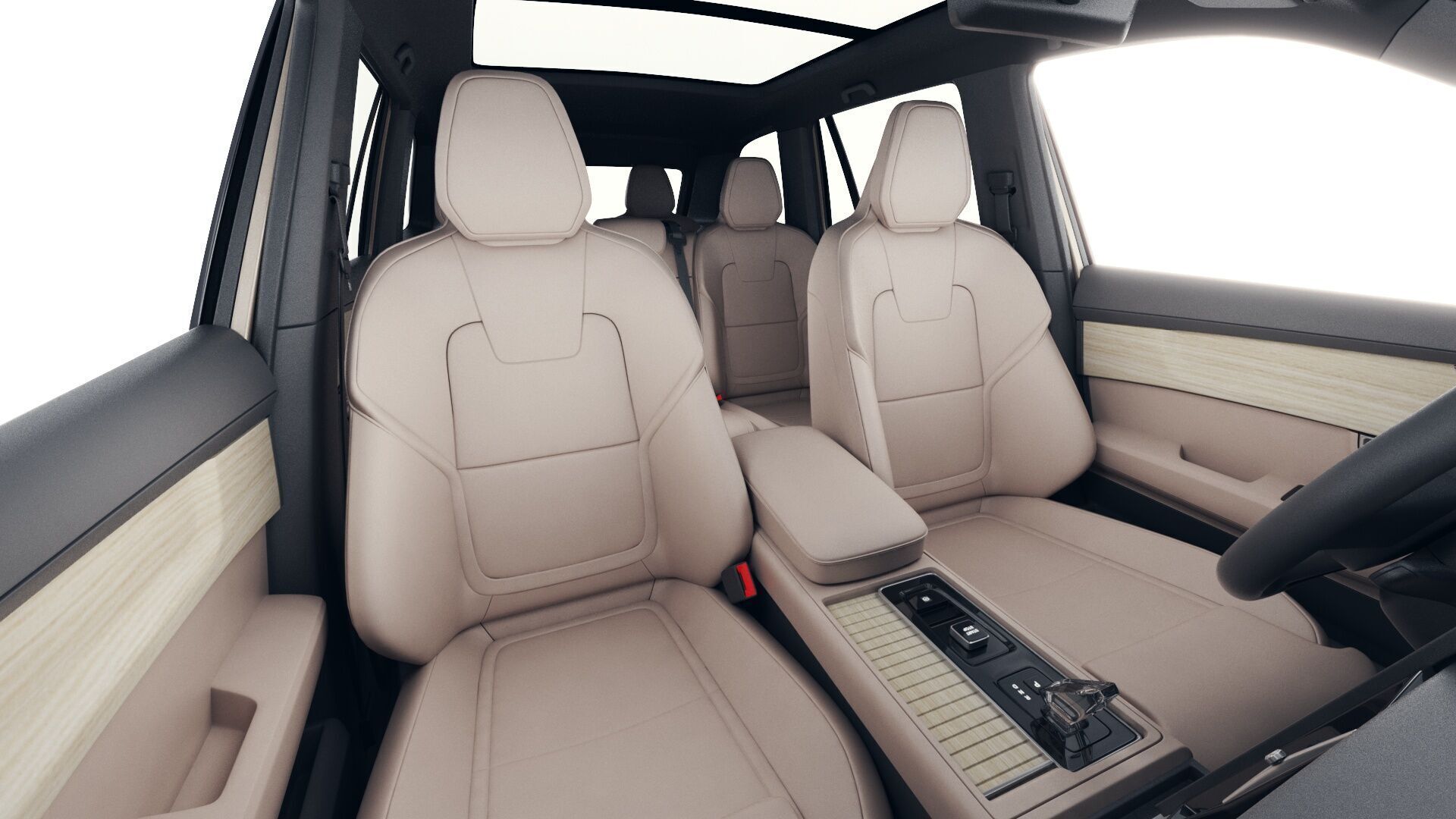 Volvo XC90 2025 with interior 3D model_14
