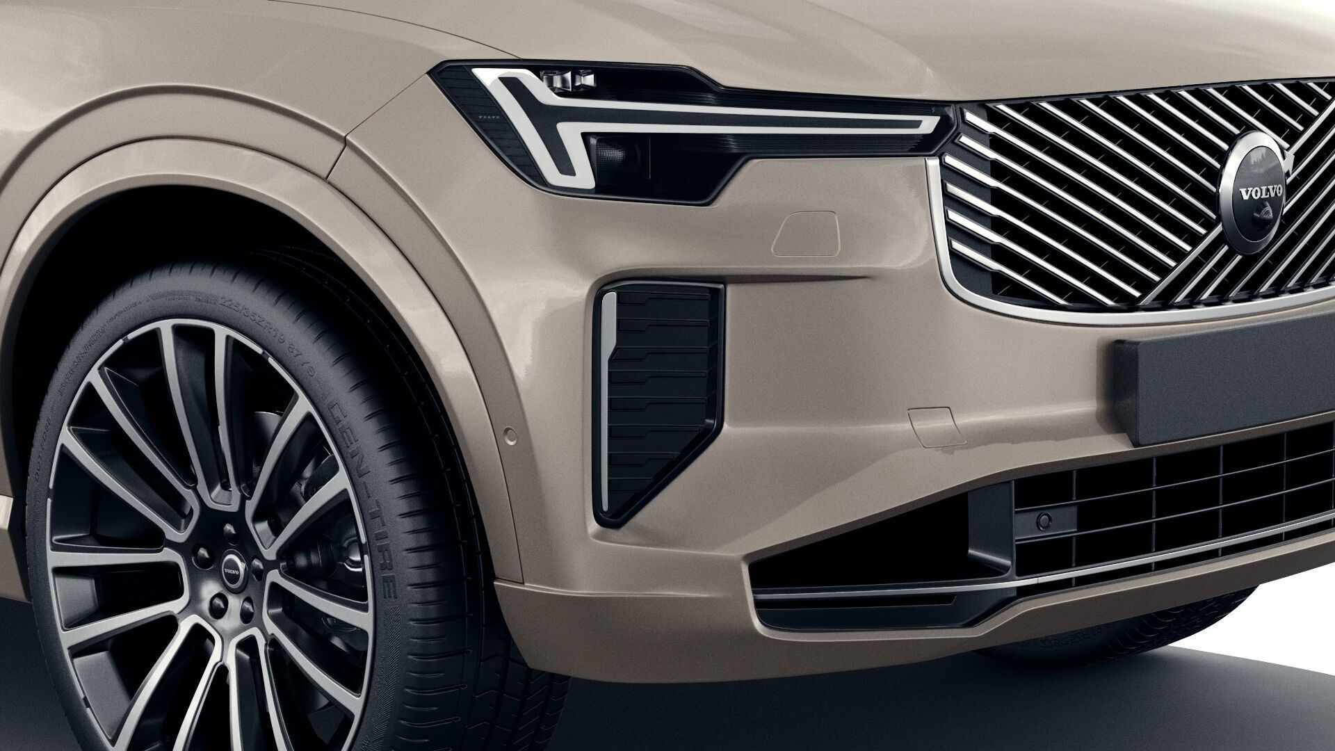 Volvo XC90 2025 with interior 3D model_10