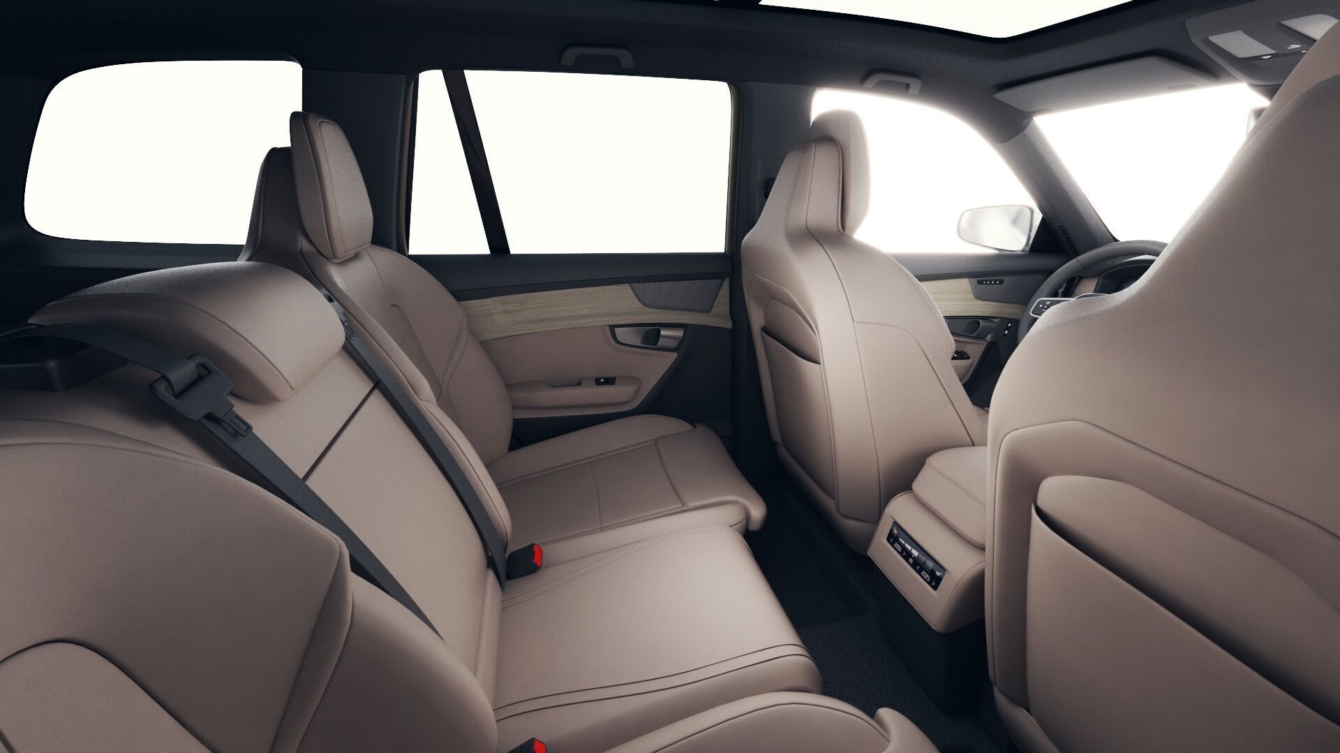 Volvo XC90 2025 with interior 3D model_16