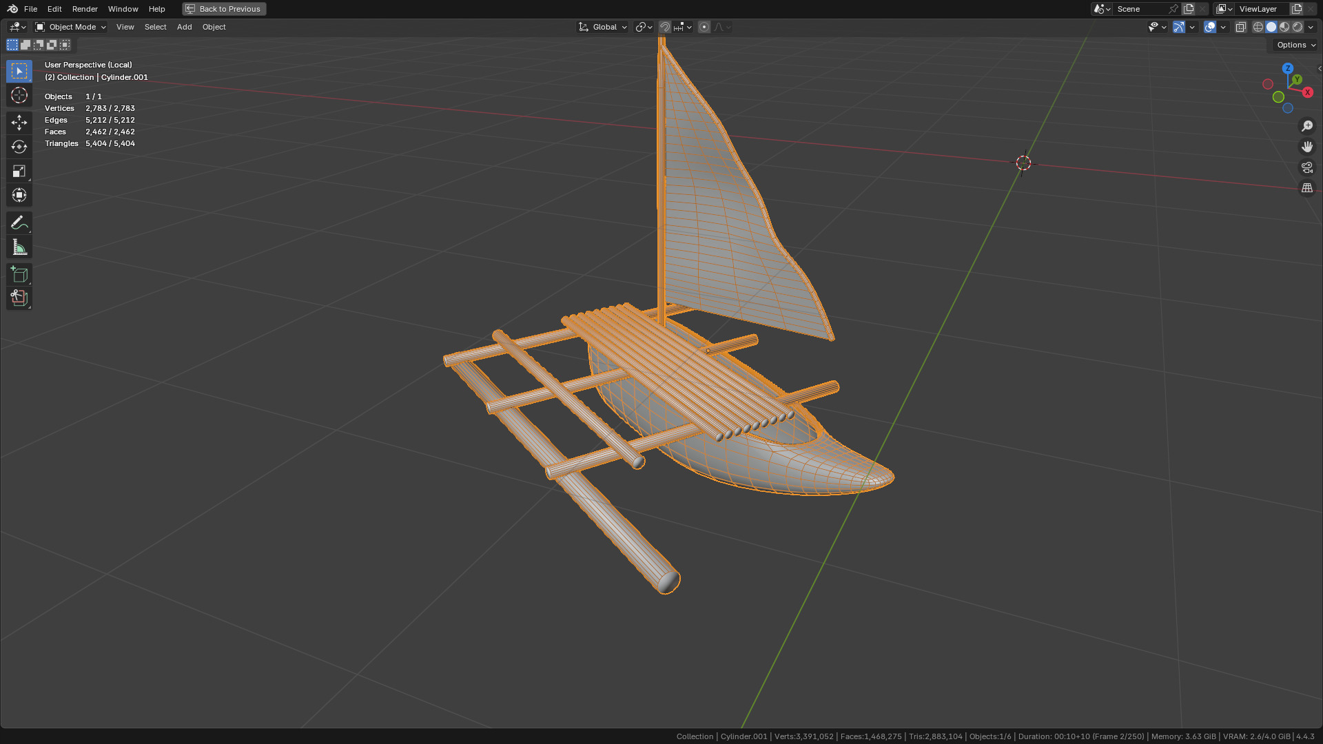 Sea and Rock environment 3D model_17