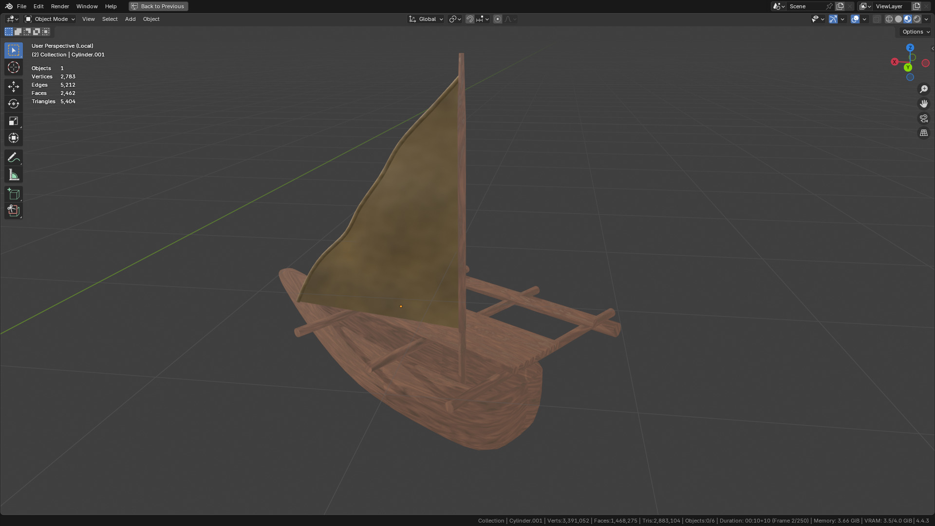 Sea and Rock environment 3D model_21