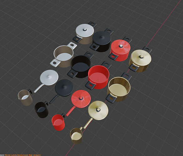 PAN MODELS LOW POLY Free 3D print model