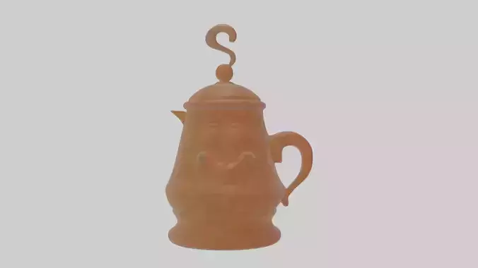 Cartoon Coffee Pot