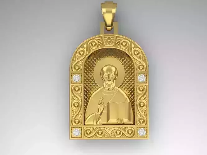 Icon Saint Nikolay Chudotvorets 