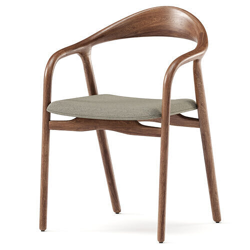 DeepHouse Lugano chair 3D model