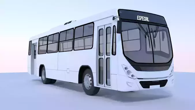 Marcopolo Bus Torino S OF-1519 - EXTERNAL Low-poly 3D model