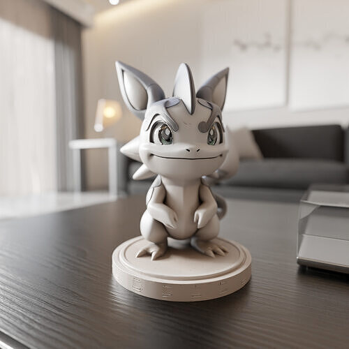 Dracotail 3D print model