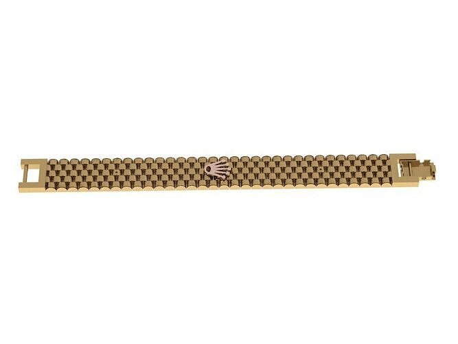 Royal Link Bracelet 3d print model 3D print model