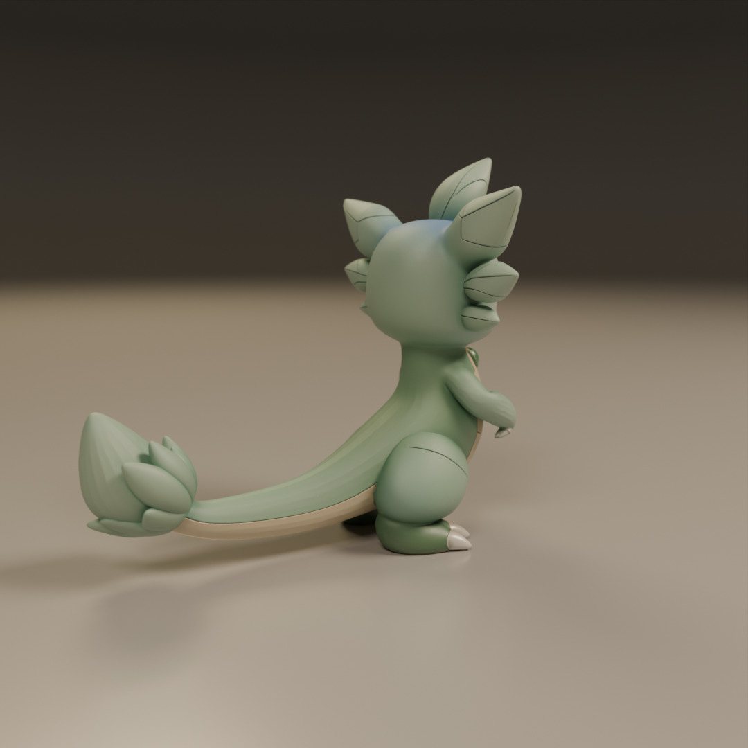 Leafdrake 3D print model_4
