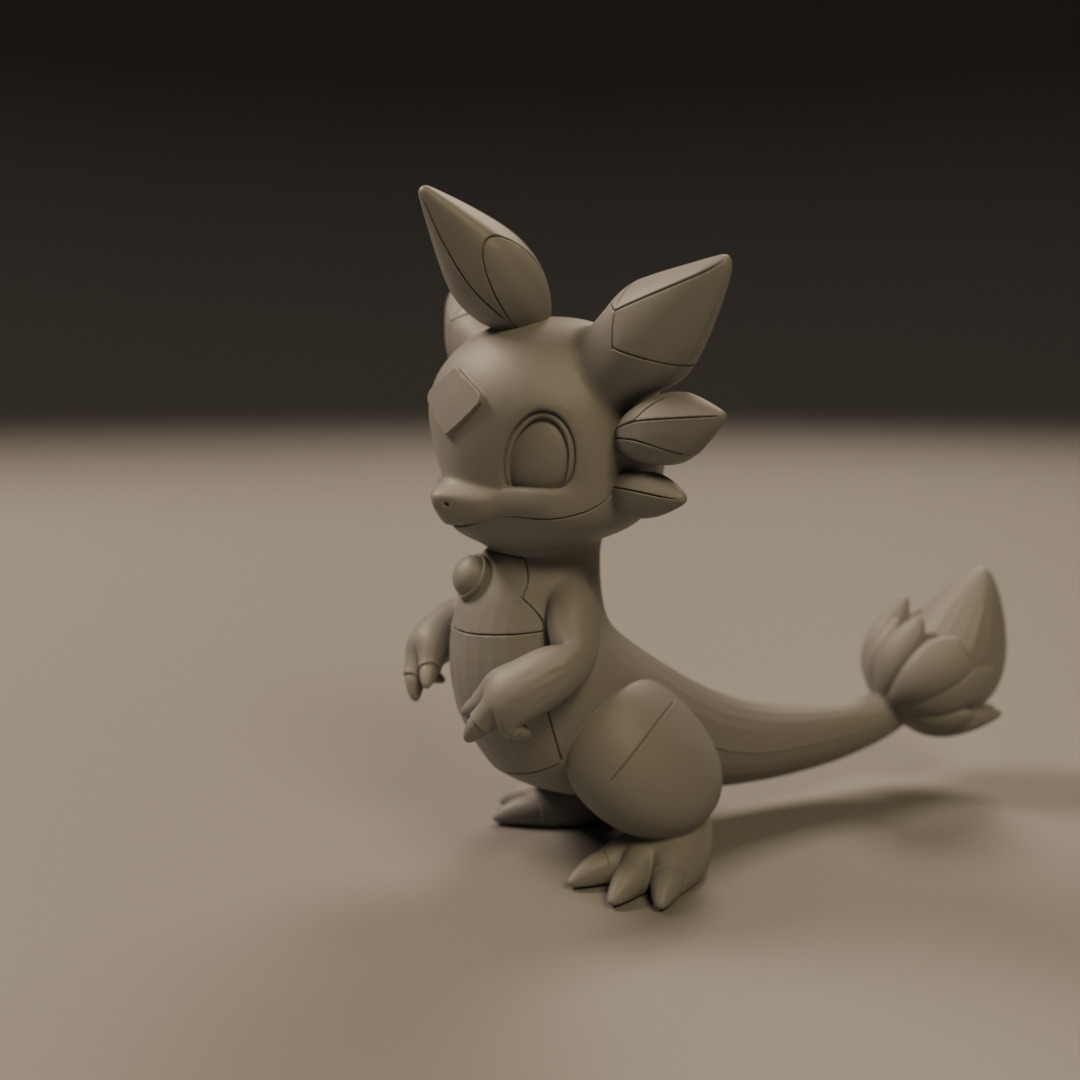 Leafdrake 3D print model_14