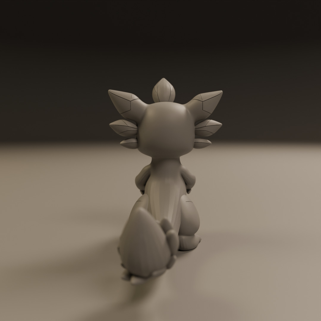 Leafdrake 3D print model_11
