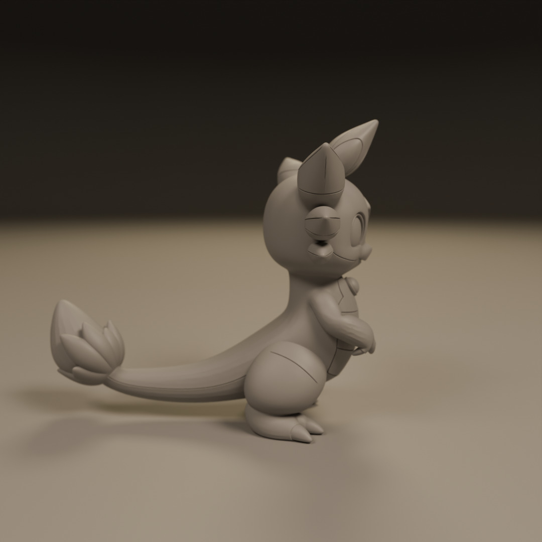 Leafdrake 3D print model_9