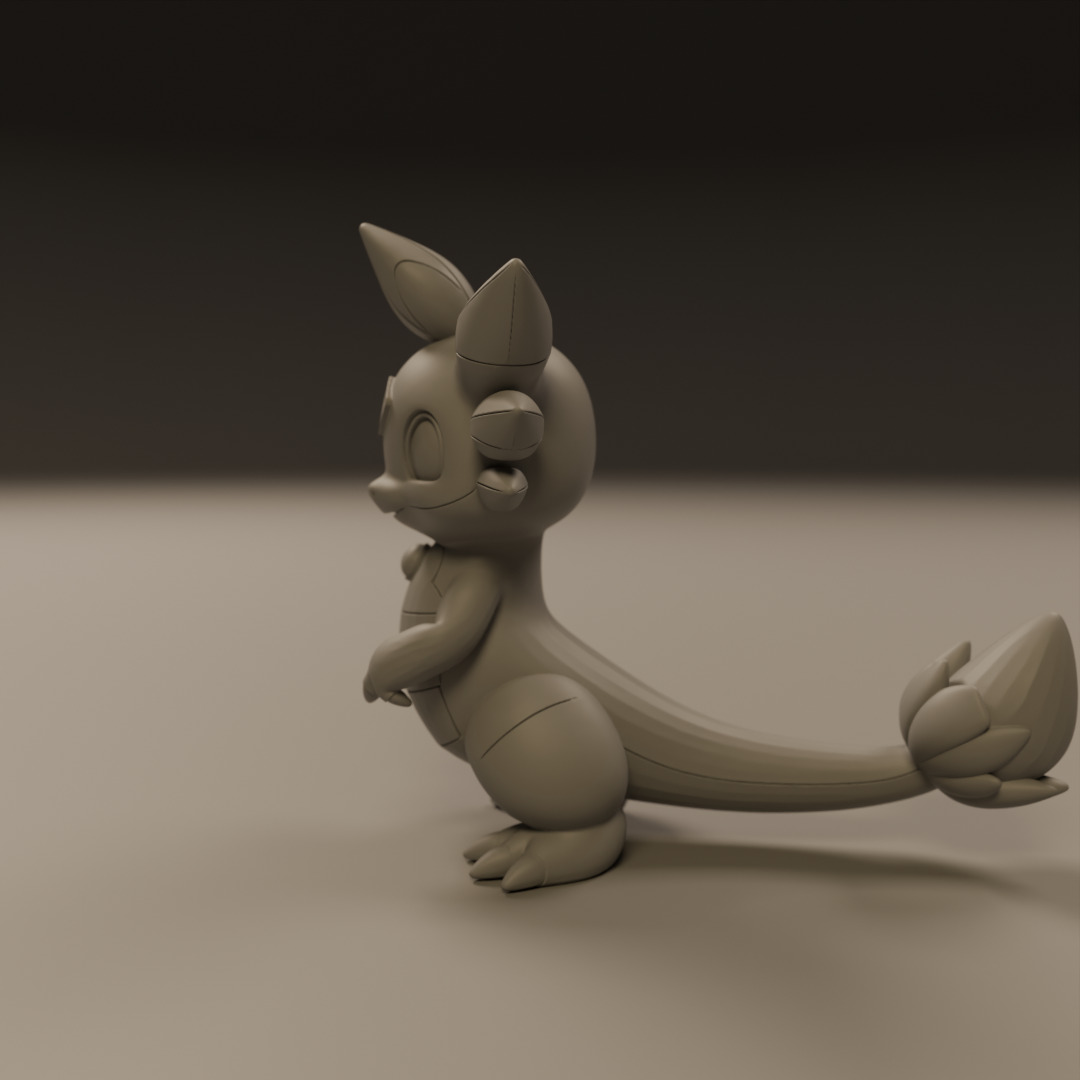Leafdrake 3D print model_10