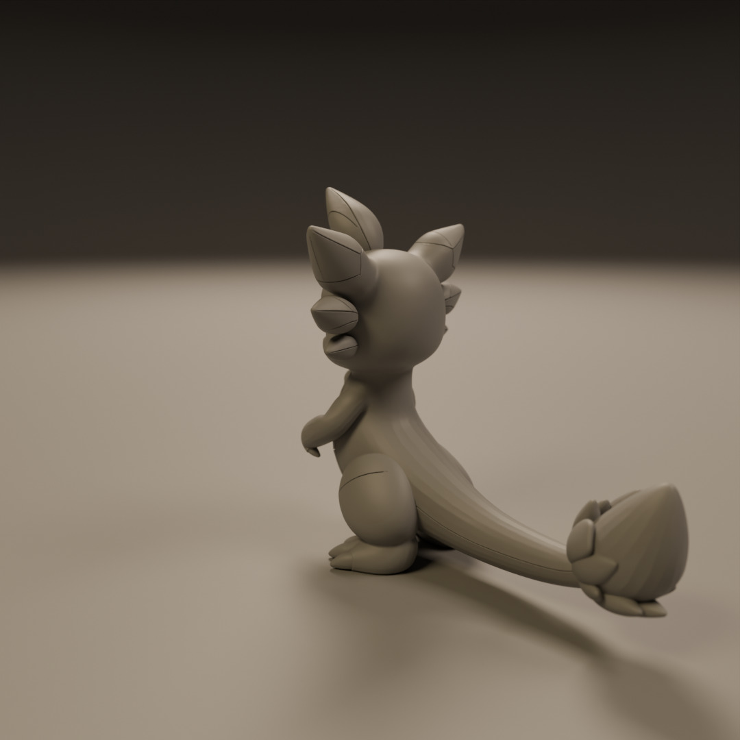 Leafdrake 3D print model_13