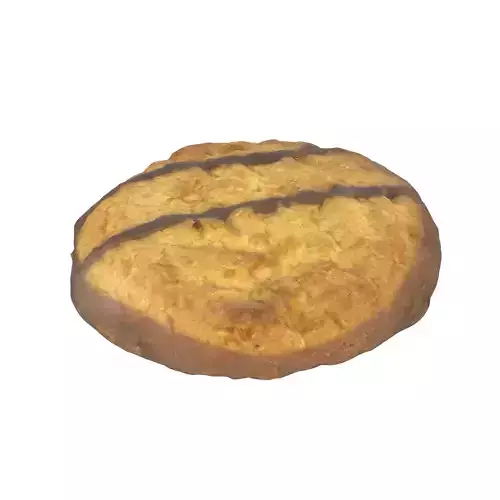 Cookie Low-poly 3D model