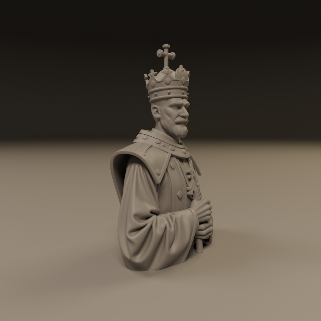 Priest 3D print model_4
