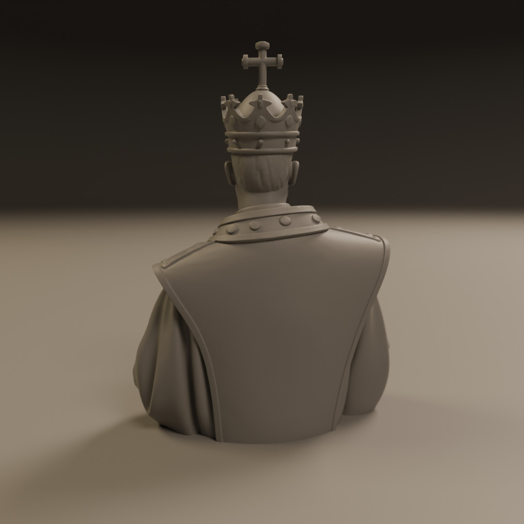 Priest 3D print model_3