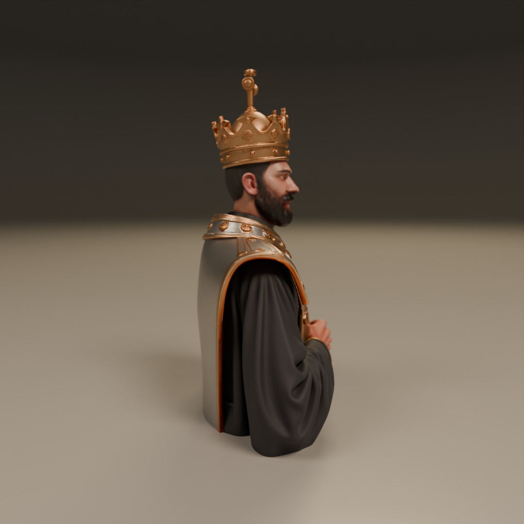 Priest 3D print model_9