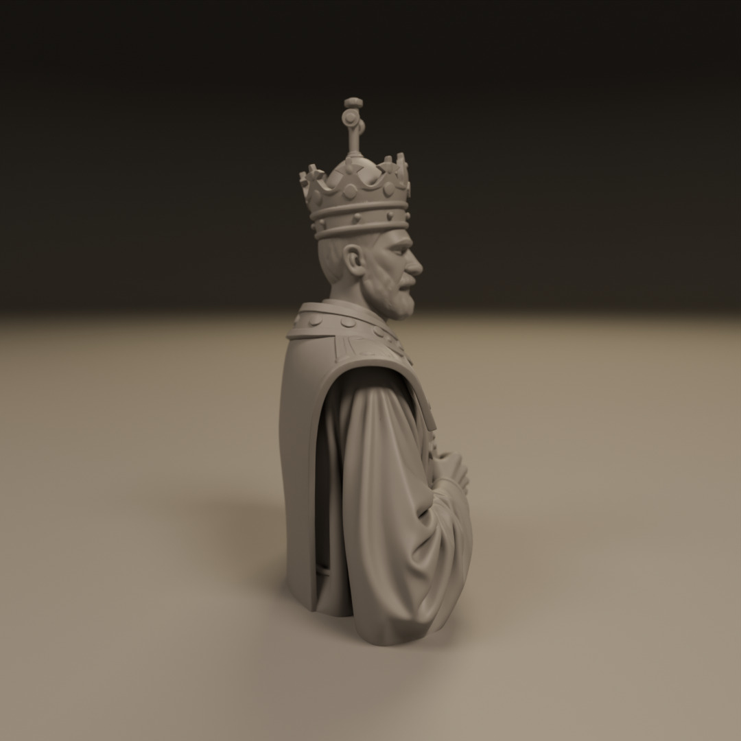 Priest 3D print model_1