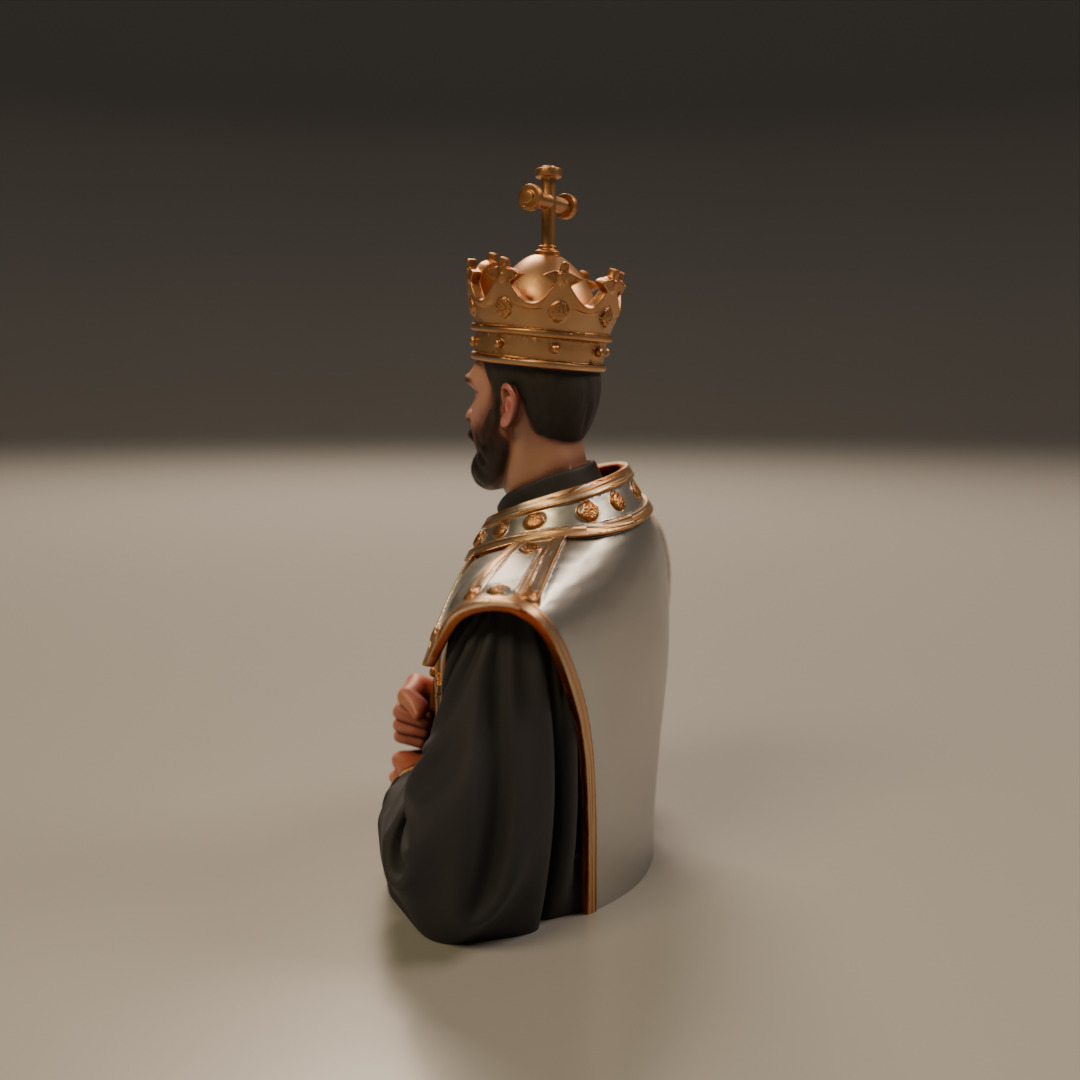Priest 3D print model_14