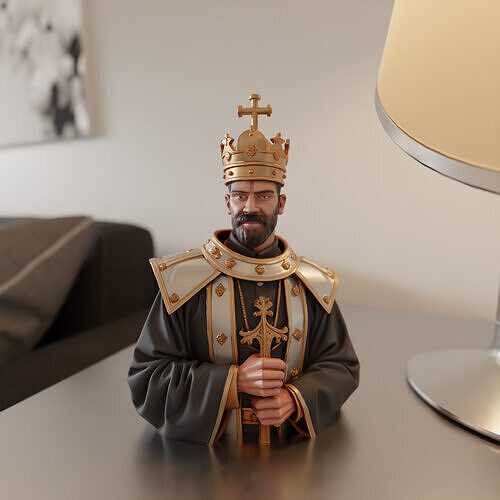 Priest 3D print model
