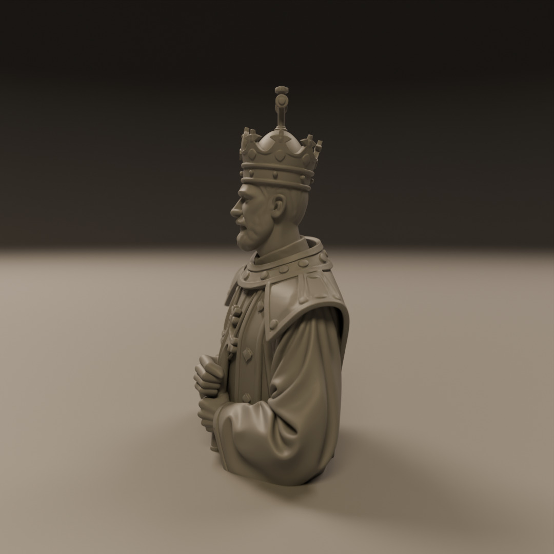 Priest 3D print model_2