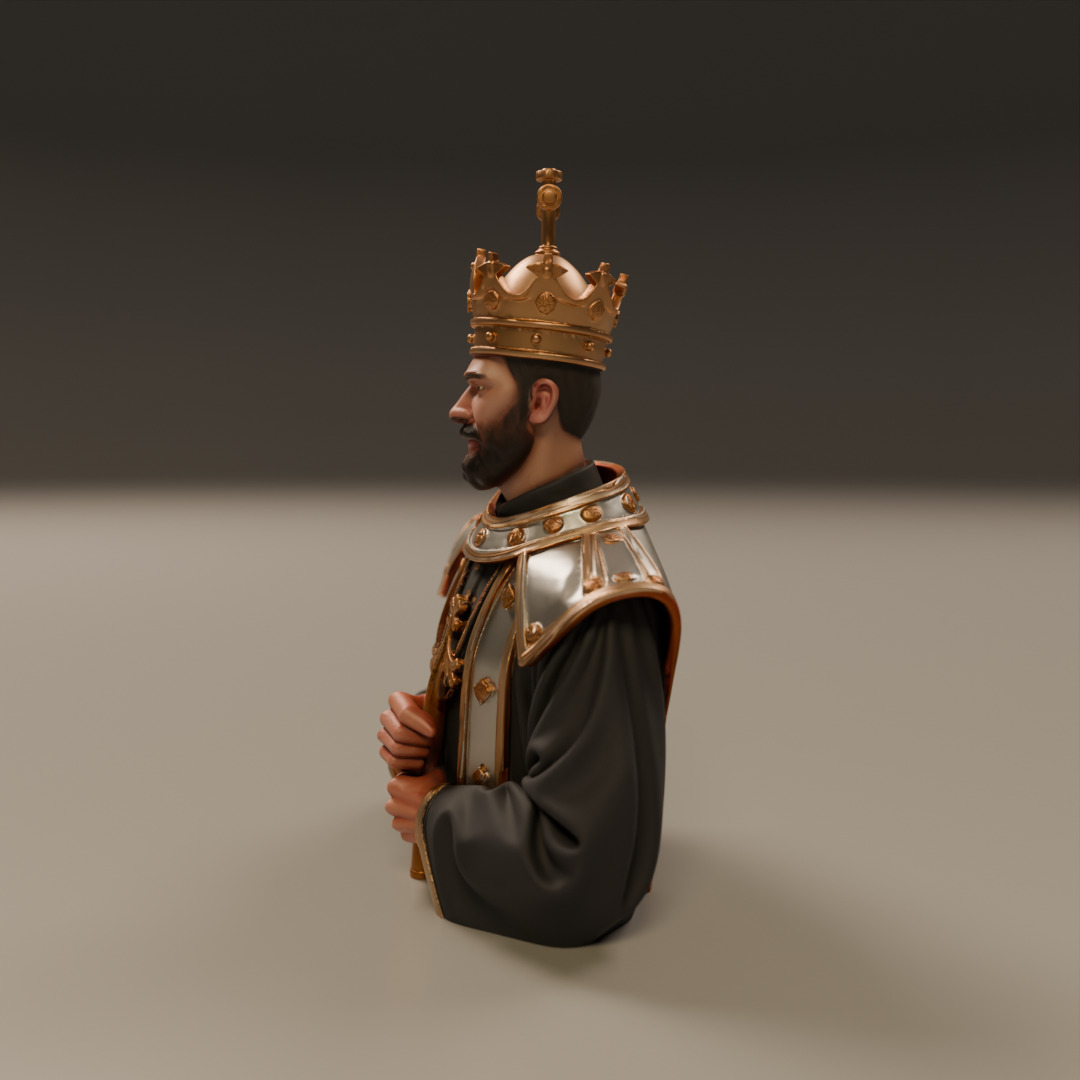 Priest 3D print model_10