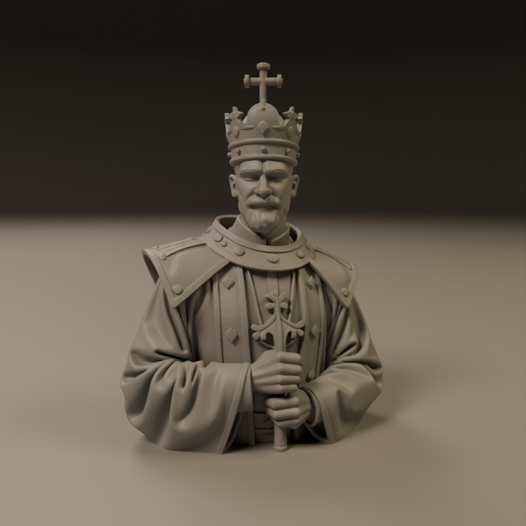 Priest 3D print model_8