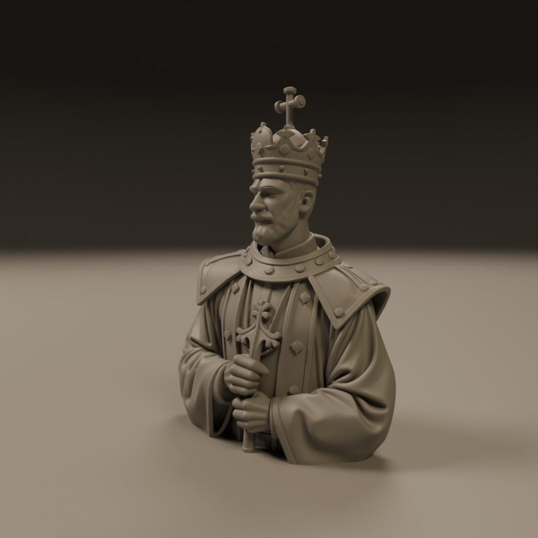 Priest 3D print model_5