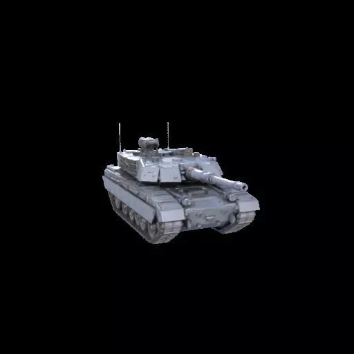 Challenger 2 Tank  Realistic 3D Printable Military Model 3D print model_13