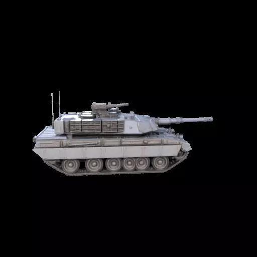 Challenger 2 Tank  Realistic 3D Printable Military Model 3D print model_29