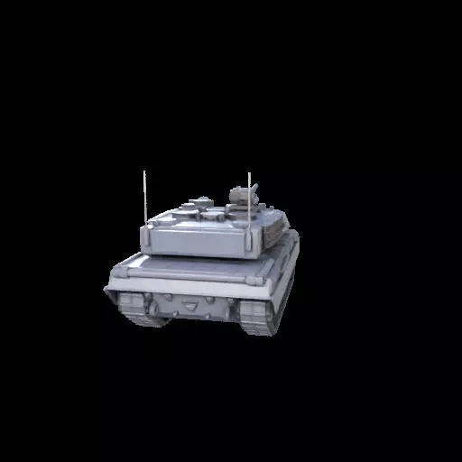 Challenger 2 Tank  Realistic 3D Printable Military Model 3D print model_7