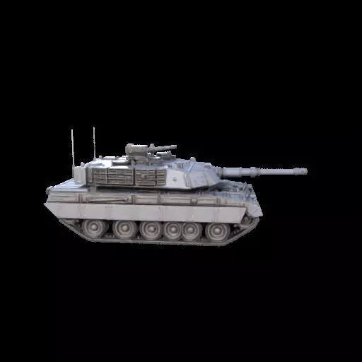 Challenger 2 Tank  Realistic 3D Printable Military Model 3D print model_28