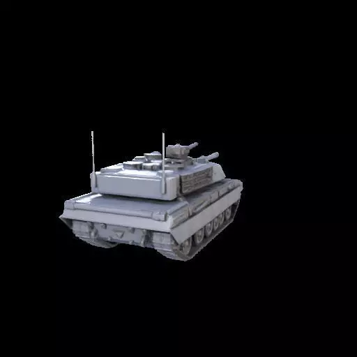 Challenger 2 Tank  Realistic 3D Printable Military Model 3D print model_6