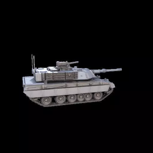 Challenger 2 Tank  Realistic 3D Printable Military Model 3D print model_30