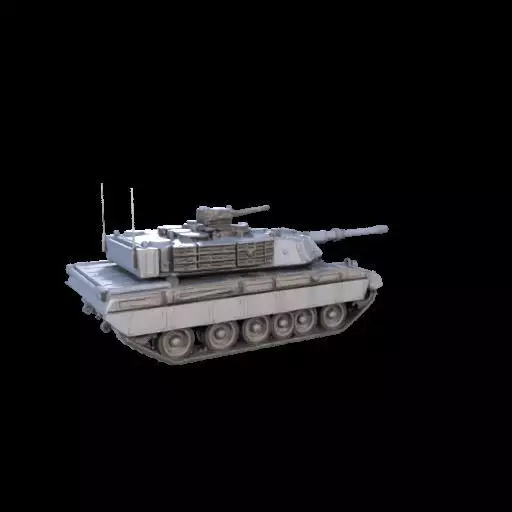 Challenger 2 Tank  Realistic 3D Printable Military Model 3D print model_3