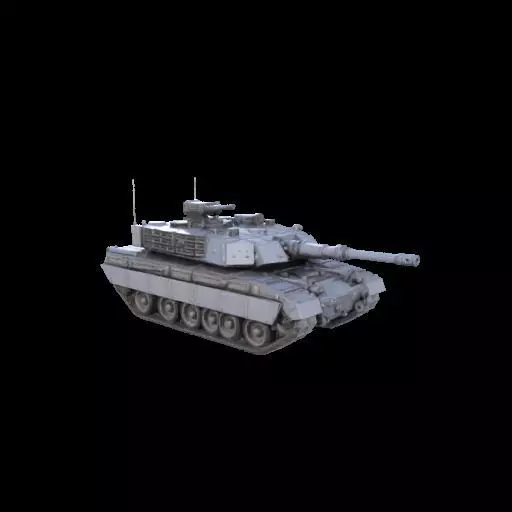 Challenger 2 Tank  Realistic 3D Printable Military Model 3D print model_25