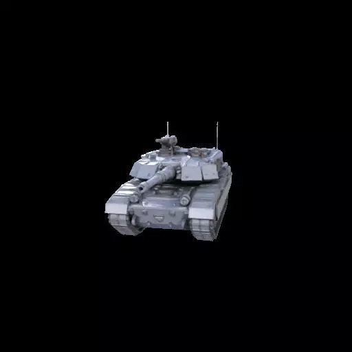 Challenger 2 Tank  Realistic 3D Printable Military Model 3D print model_23