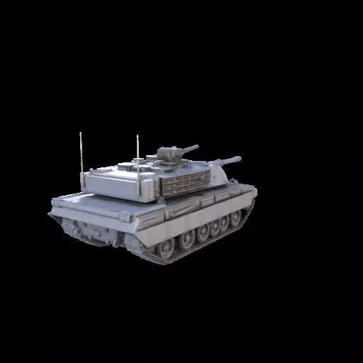Challenger 2 Tank  Realistic 3D Printable Military Model 3D print model_5