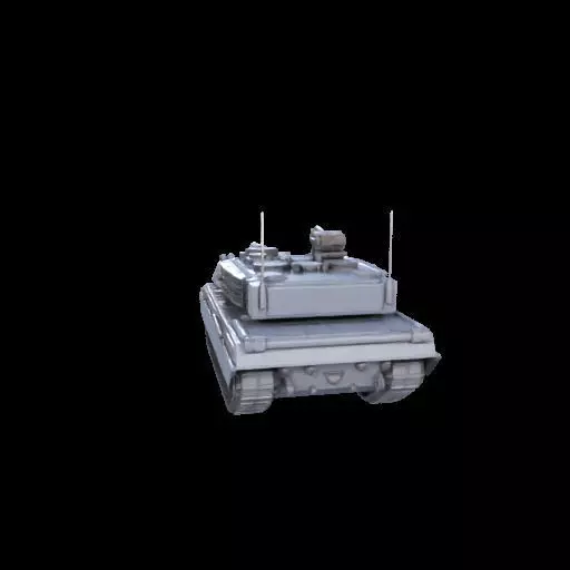 Challenger 2 Tank  Realistic 3D Printable Military Model 3D print model_9