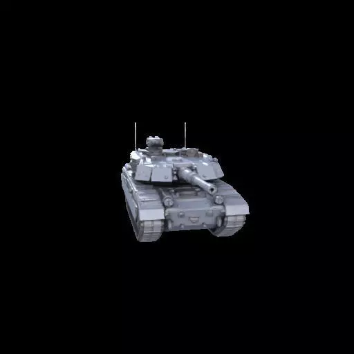 Challenger 2 Tank  Realistic 3D Printable Military Model 3D print model_2