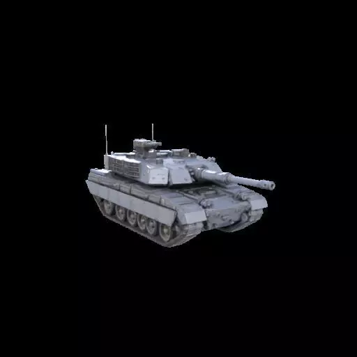Challenger 2 Tank  Realistic 3D Printable Military Model 3D print model_24
