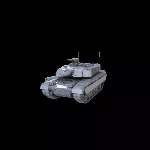 Challenger 2 Tank  Realistic 3D Printable Military Model 3D print model_22