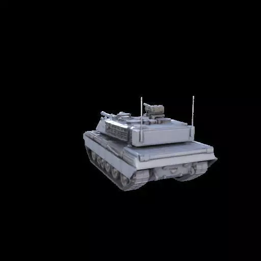 Challenger 2 Tank  Realistic 3D Printable Military Model 3D print model_10