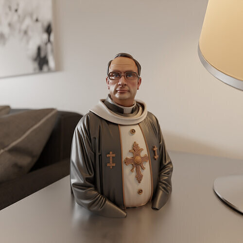 Priest 3D print model
