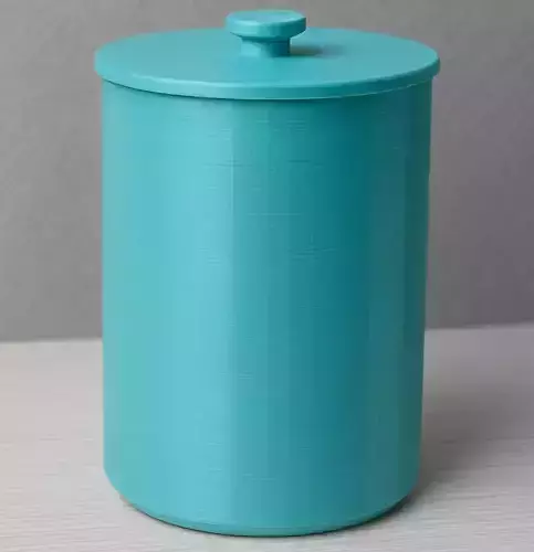 Jar flask trash can 3D print model