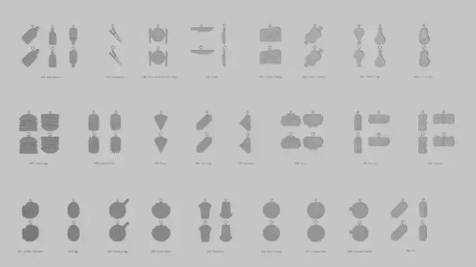 Food Pendants Collection Wear Your Cravings